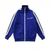 palm angels jogging suit discount Trainingsanzug single color blue